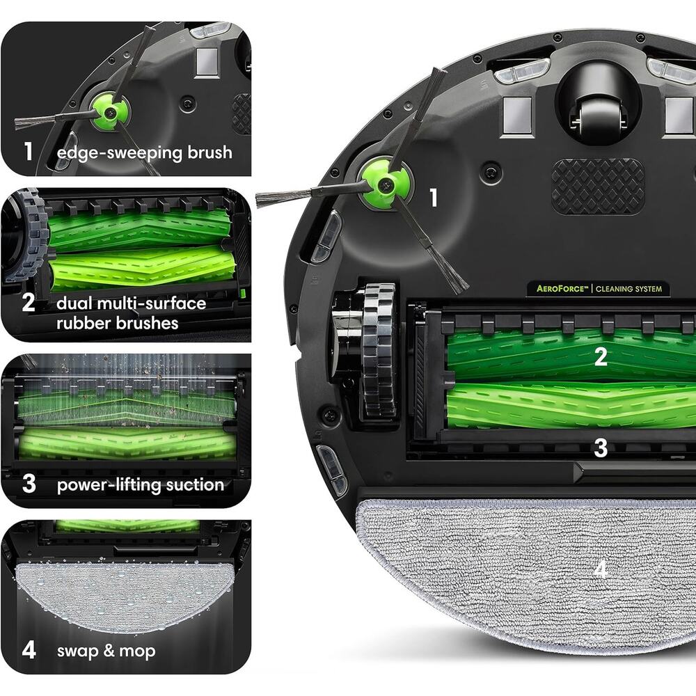 🔥iRobot Roomba Combo j5 Robot Vacuum and Mop - Graphite - BNWT🔥 - Picture 6 of 11